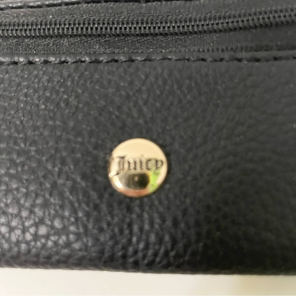 Juicy Couture Black Small Coin Purse Wallet Bag - Picture 2 of 13
